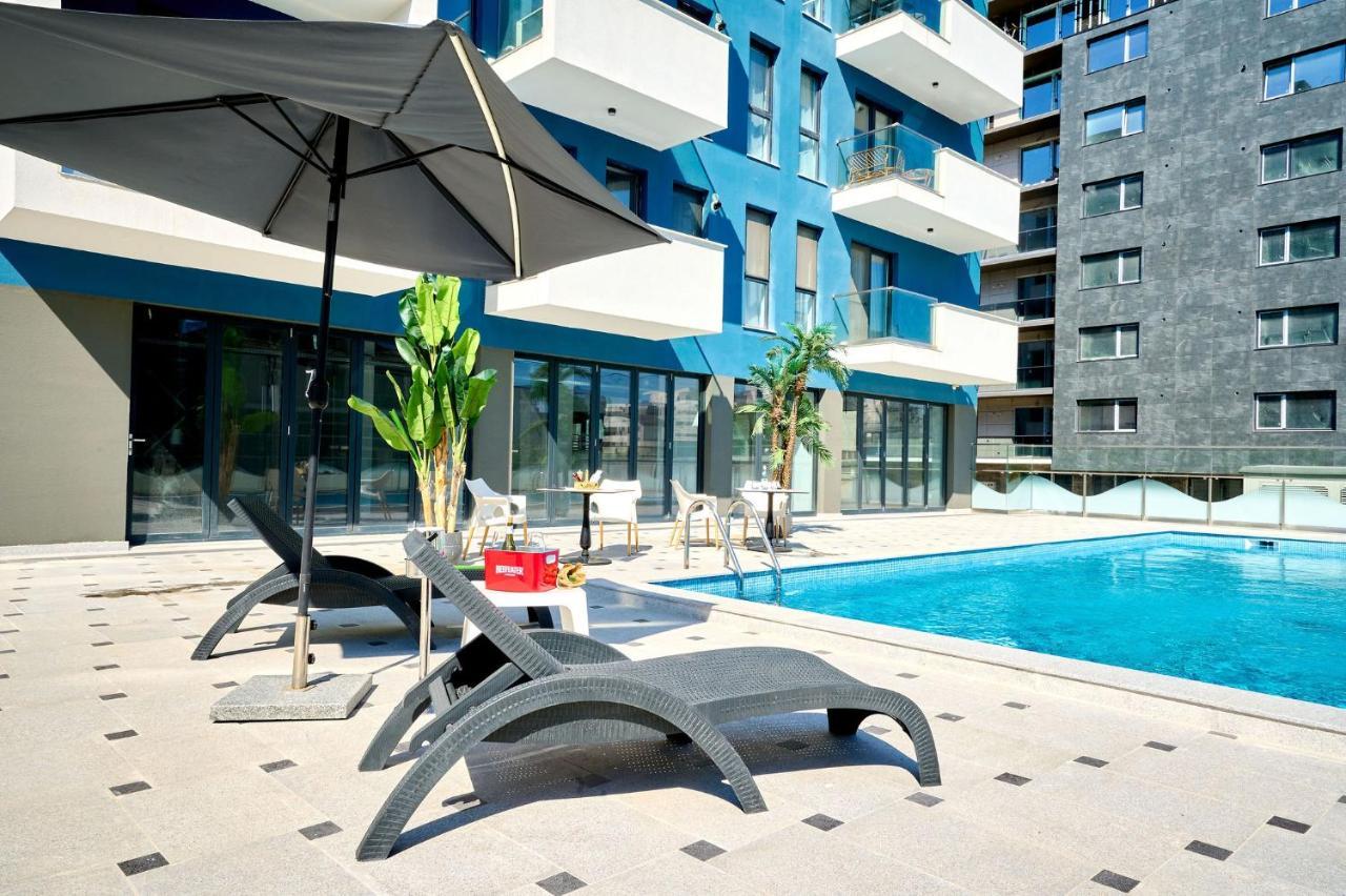 Апартаменты Studioul De La Mare Nord10 -Free Pool & Playground Мамая Экстерьер фото